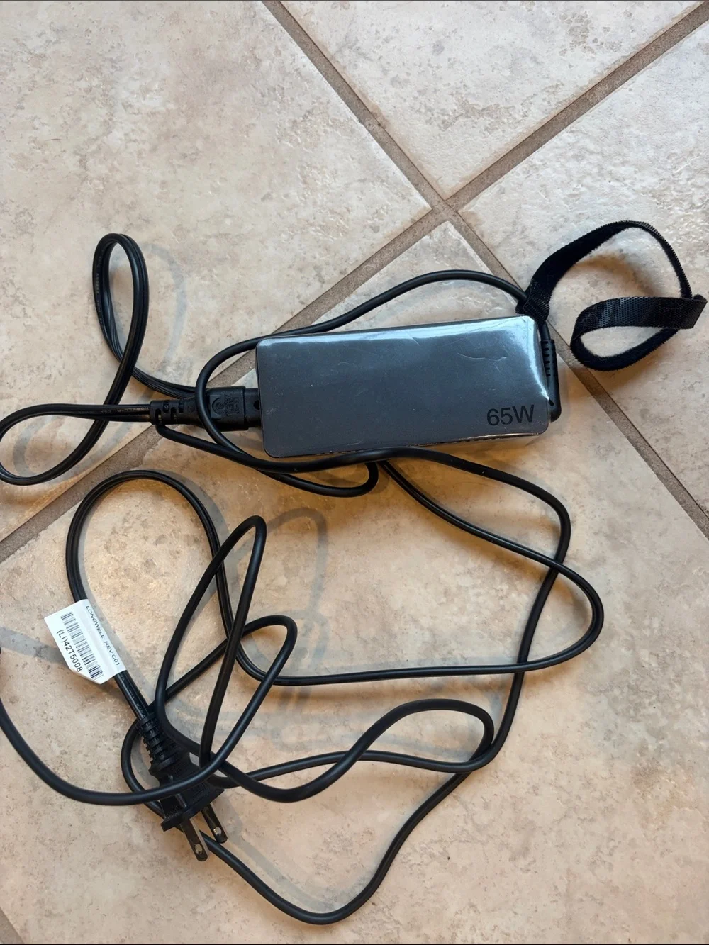 Lenovo Black AC Power Adapter for Tablets & Laptops